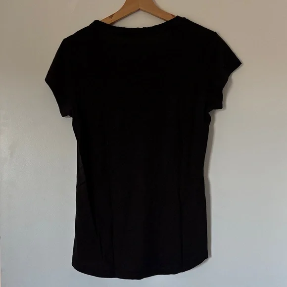 Zadig & Voltaire Black Amour Tee - Picture 2 of 4
